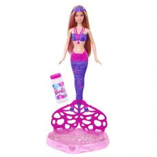 Barbie – Muñeca Sirena Burbujas Mágicas
