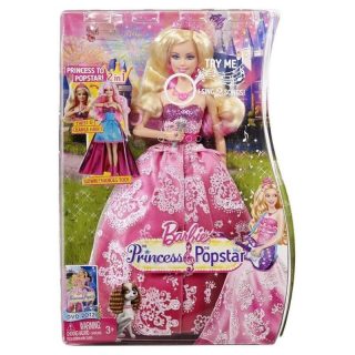 Barbie – Muñeca Princesa Estrella del Pop Con Sonidos