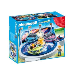 Playmobil – Atracción de Naves Giratorias con Luces