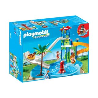 Playmobil - Parque Acuático con Toboganes