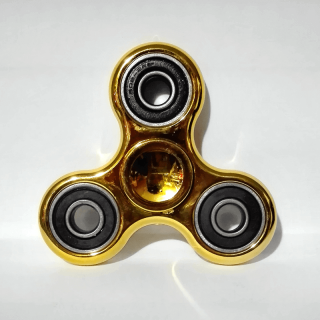 Fidget Spinner - Dorado Metalizado - Toy Store