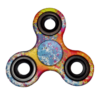 Fidget Spinner - Colorido Estampado - Toy Store