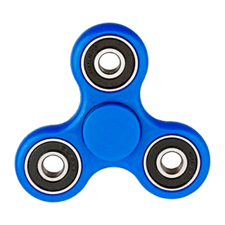 Fidget Spinner - Azul 4 Rulemanes