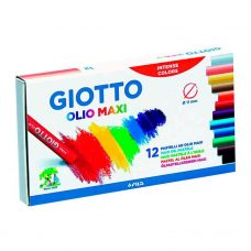 Giotto - Pasteles al Oleo Maxi x12 unidades