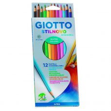 Giotto - Lapices de Colores Acuareables Stilnovo x12 unidades