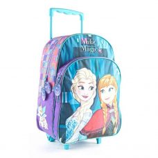 Frozen - Mochila con Carro 40 cm Anna y Elsa Frozen (Celeste)