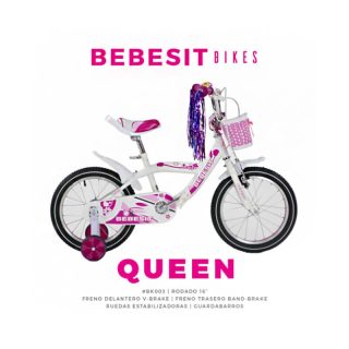 Bebesit - Bicicleta Queen Rodado 16