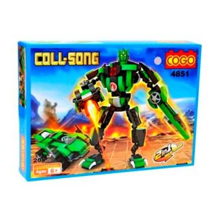 Cogo - Robot Transformable 200 pcs 2 en 1 - 4851