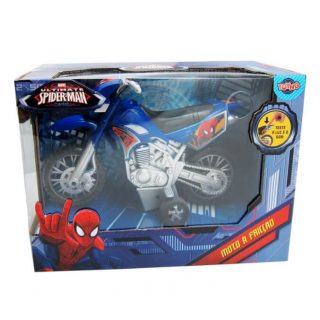 Moto a Fricción con Luz - Spiderman
