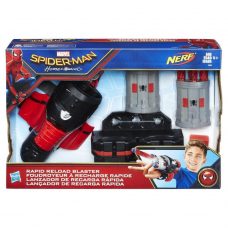 Nerf - Lanzador de Recarga Rápida Spiderman
