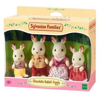 Sylvanian Families - Familia de Conejos de Chocolate