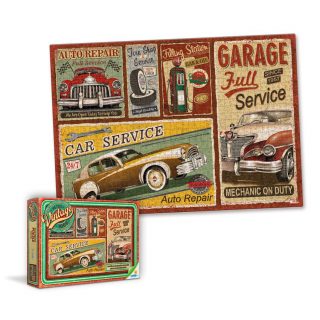 Puzzle De 1000 Pzas Vintage Auto