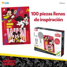 Puzzle De 100 Piezas Mickey Club Disney  Ronda - Toy Store