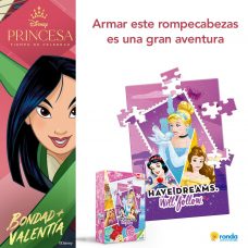 Puzzle 55 Piezas De Princesas Disney
